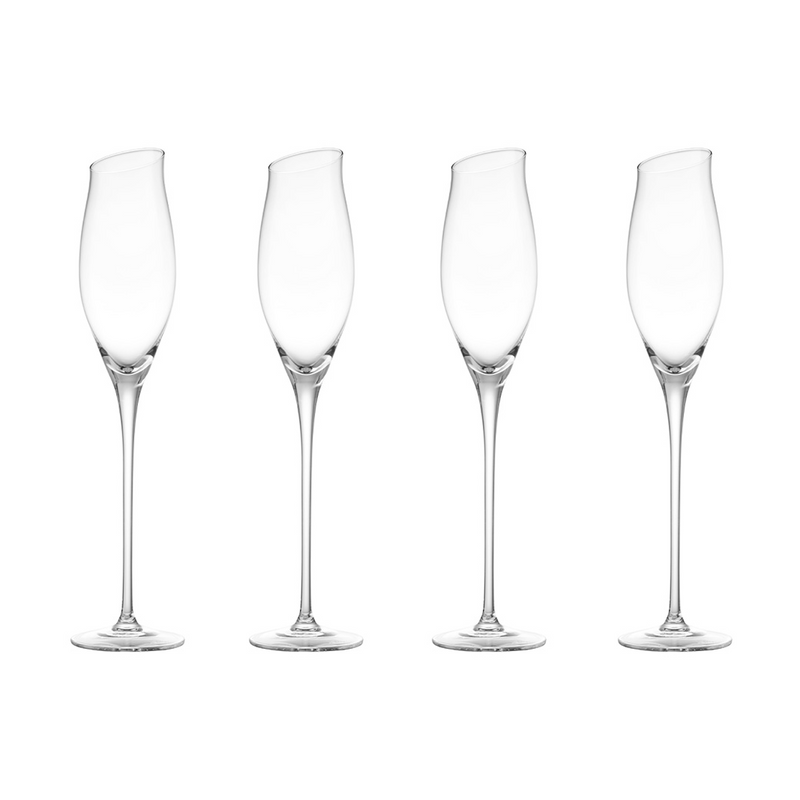 Champagne Flute Set Of 4 - Sway