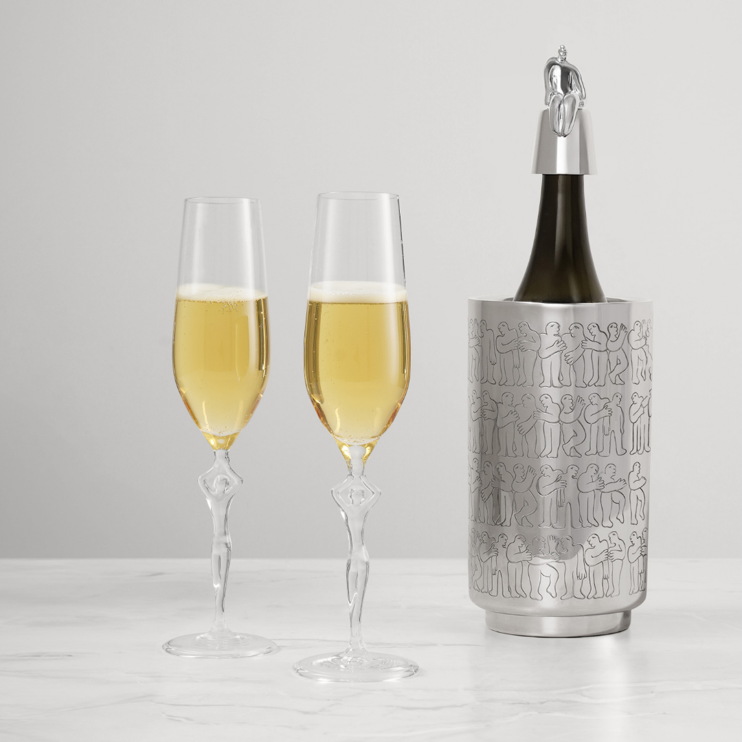 Champagne Flute Set Of 4 - Sway