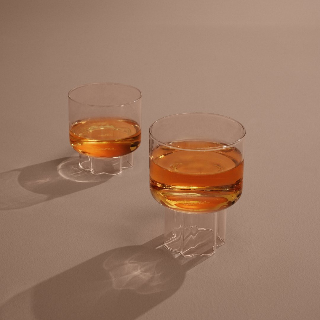 Wine Glass Set Of 4 - Wavy