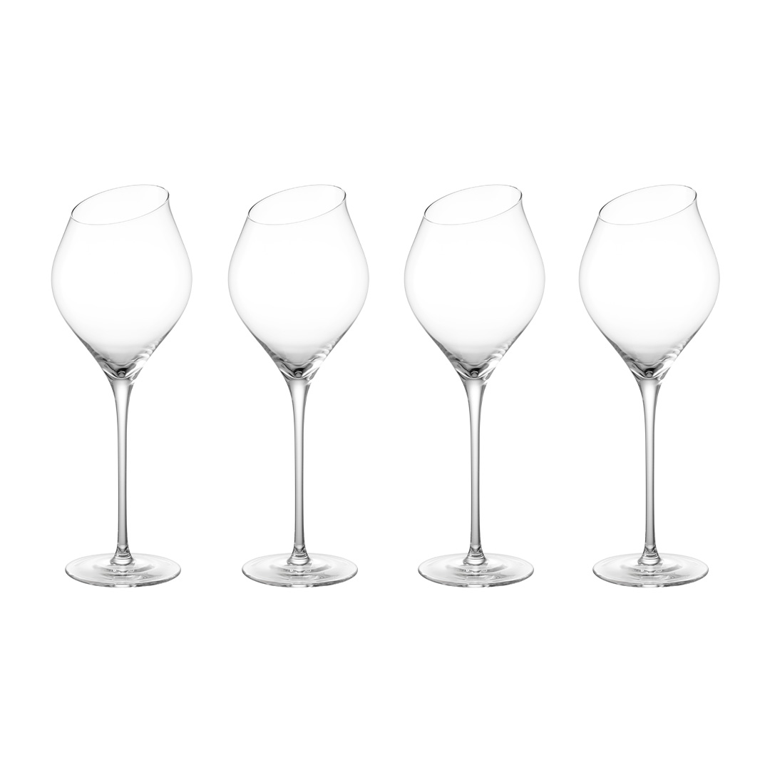 White Wine Glass Set Of 4 - Sway