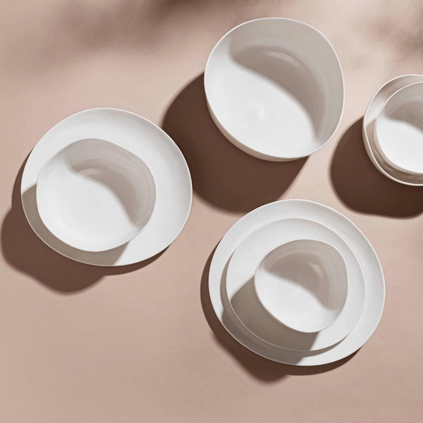 Side Plate Set Of 4 - Organic