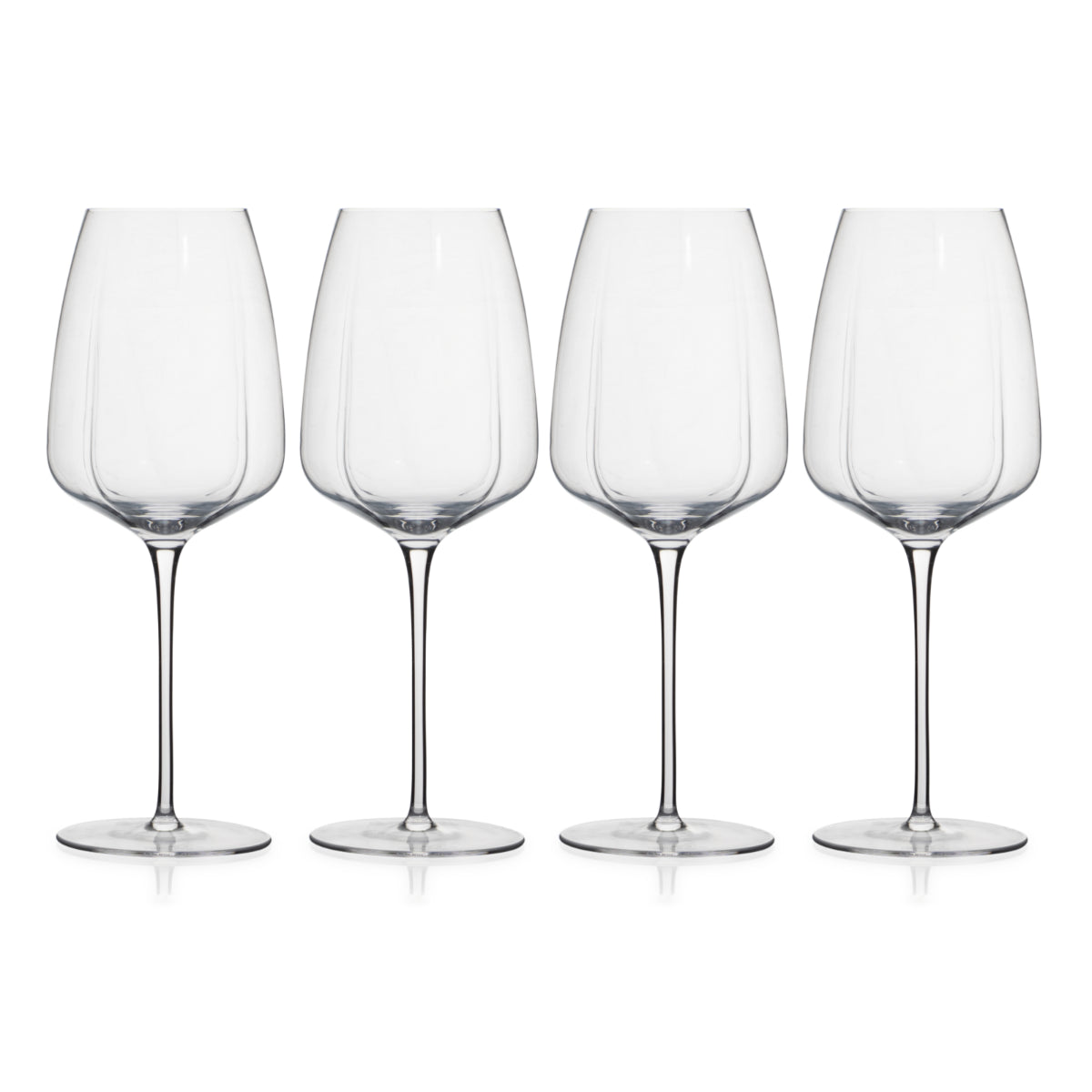 Red Wine Glass Set Of 4 - Tulip