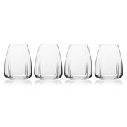 Stemless Glass Set Of 4 - Tulip