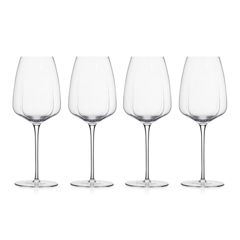 White Wine Glass Set Of 4 - Tulip