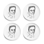 Side Plate Set Of 4 - Just A Thought