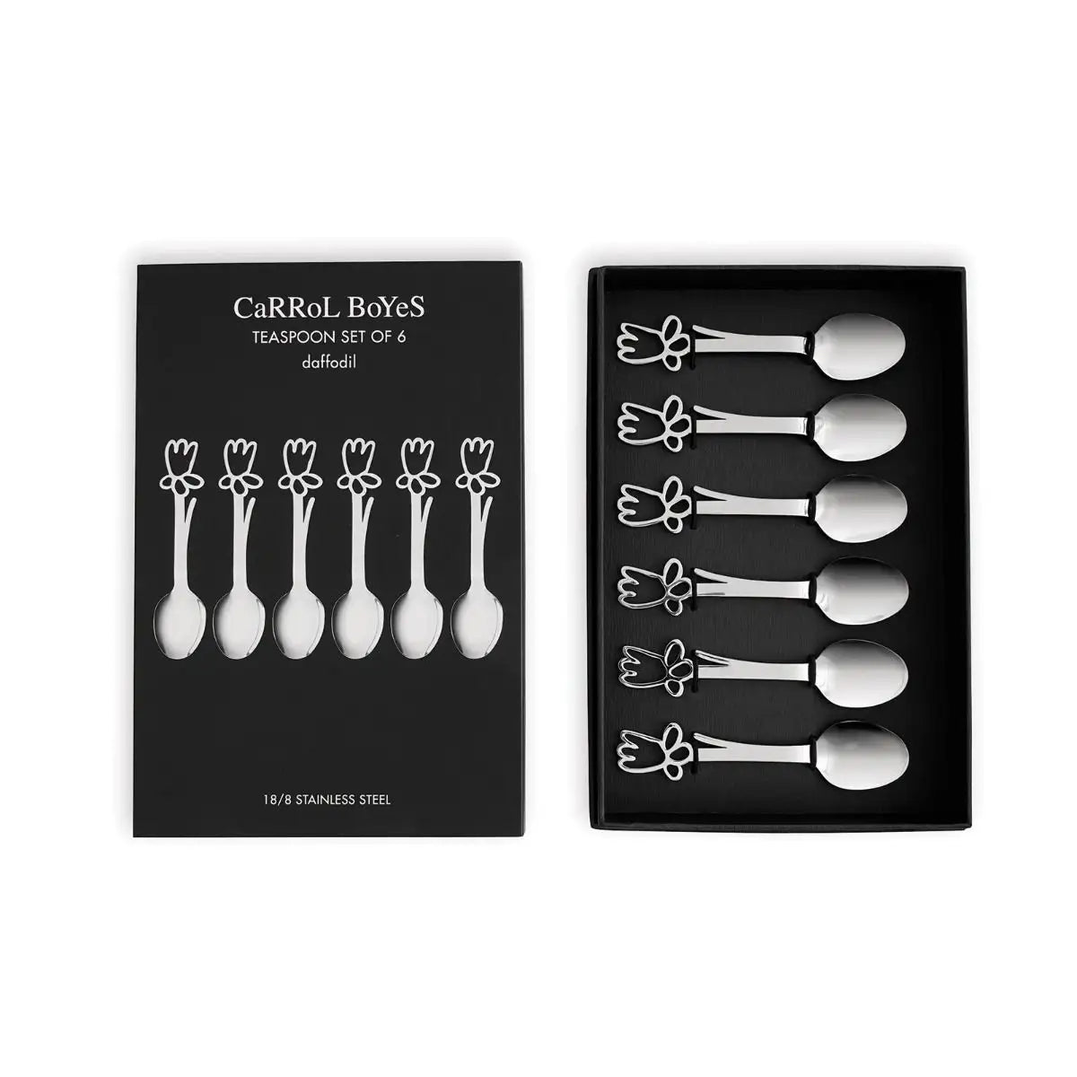 Teaspoon Set Of 6 - Daffodil
