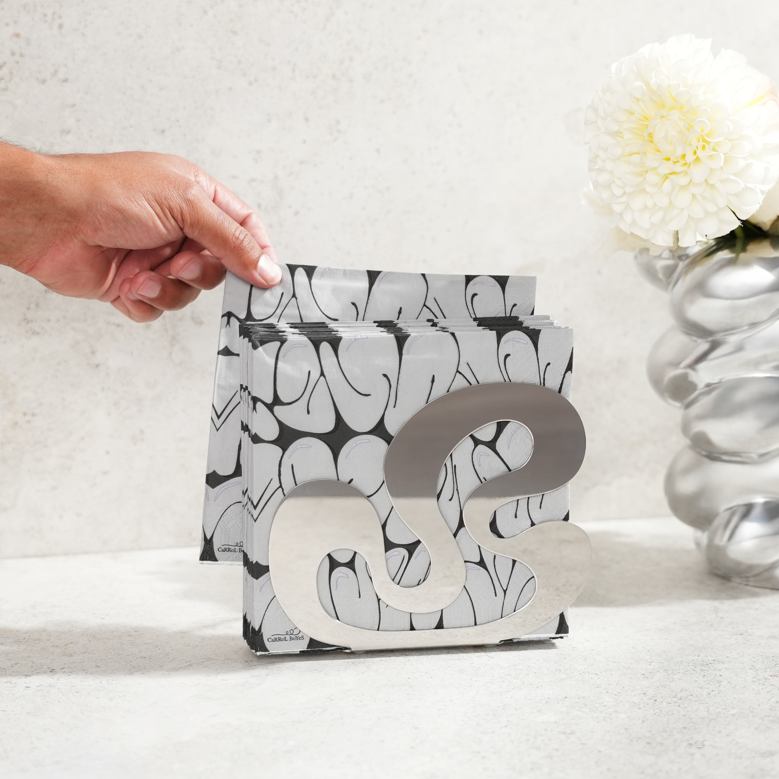 SERVIETTE HOLDER - quicksilver