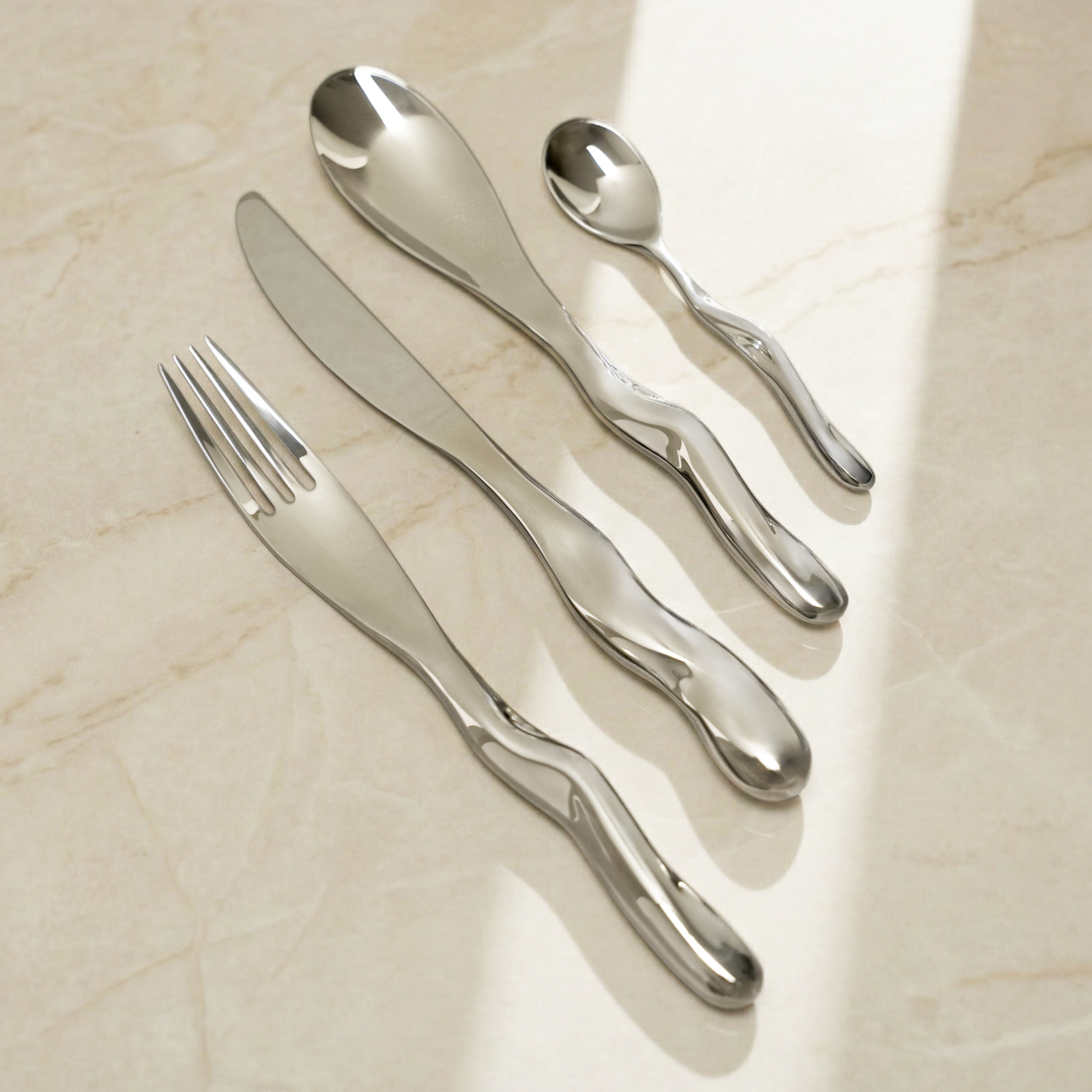 CUTLERY 24pc SET - liquid