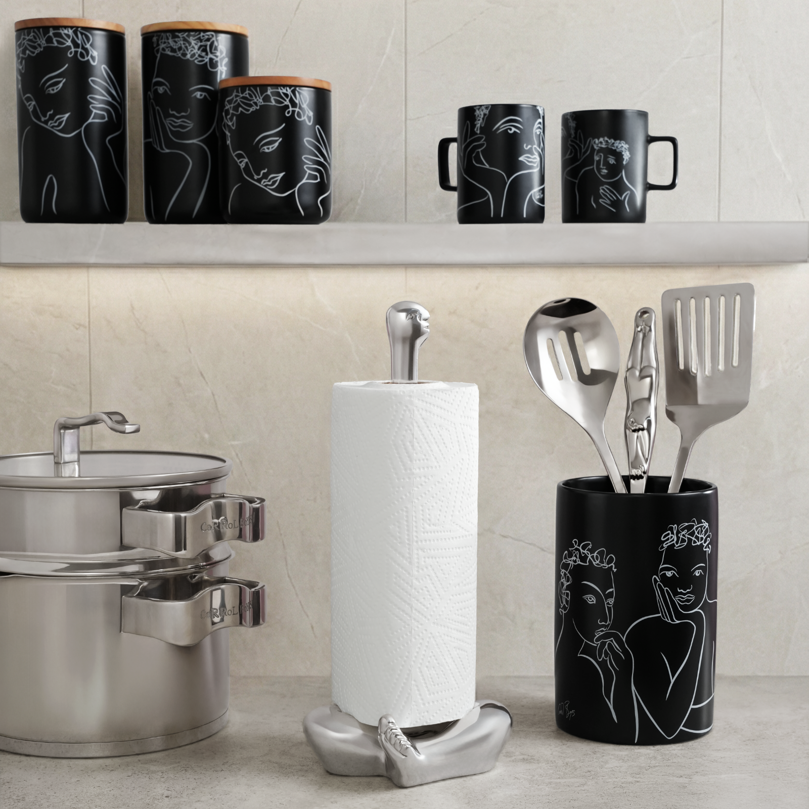 Paper Towel Holder - Cheeky