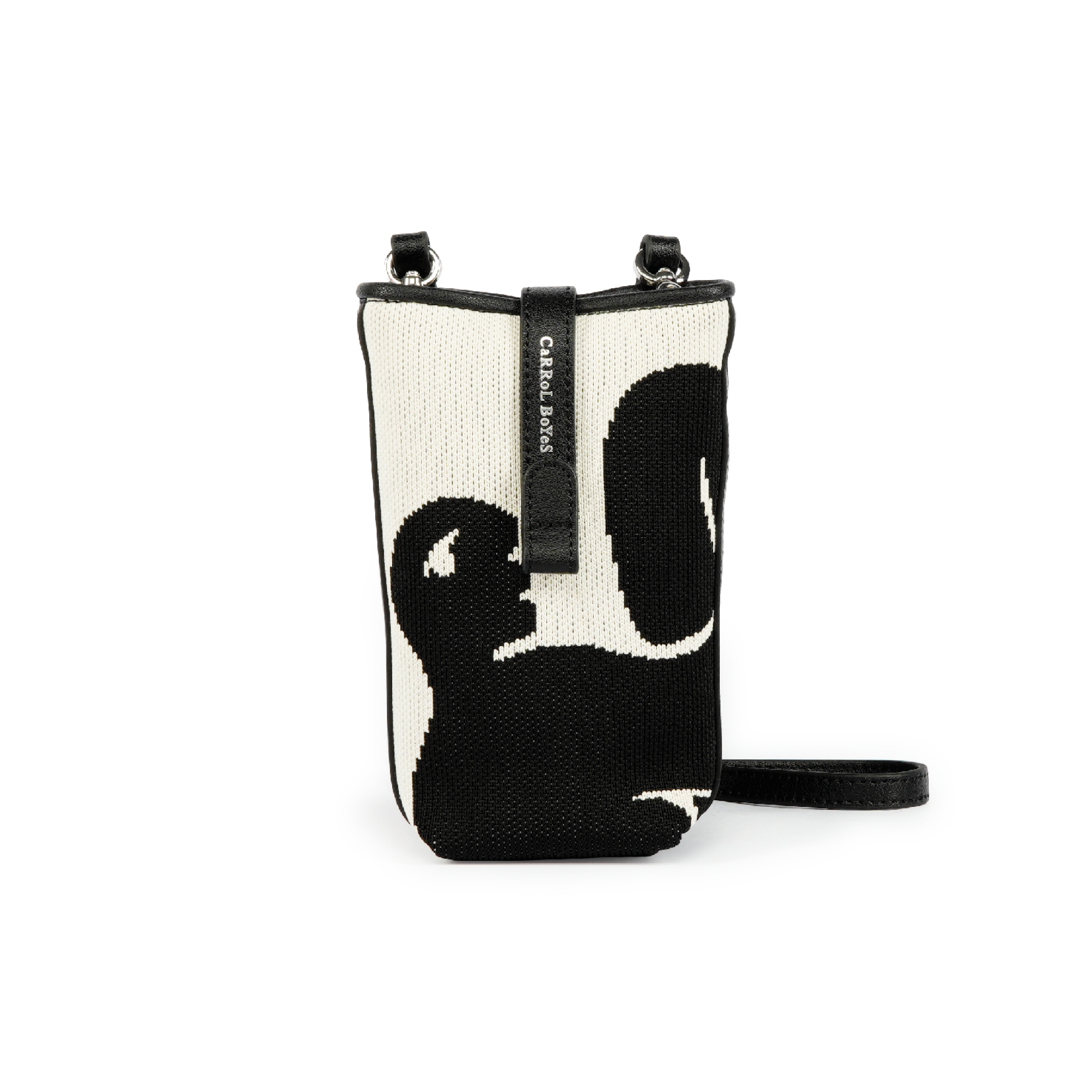 Crossbody Phone Pouch - Pulse - Black