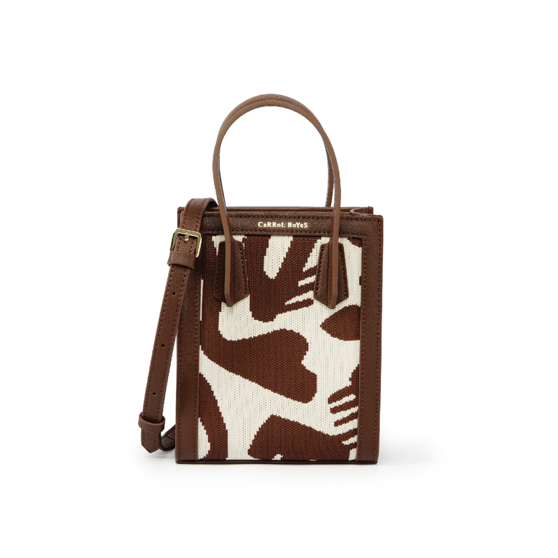 Mini Tote Bag - Lacuna - Brown