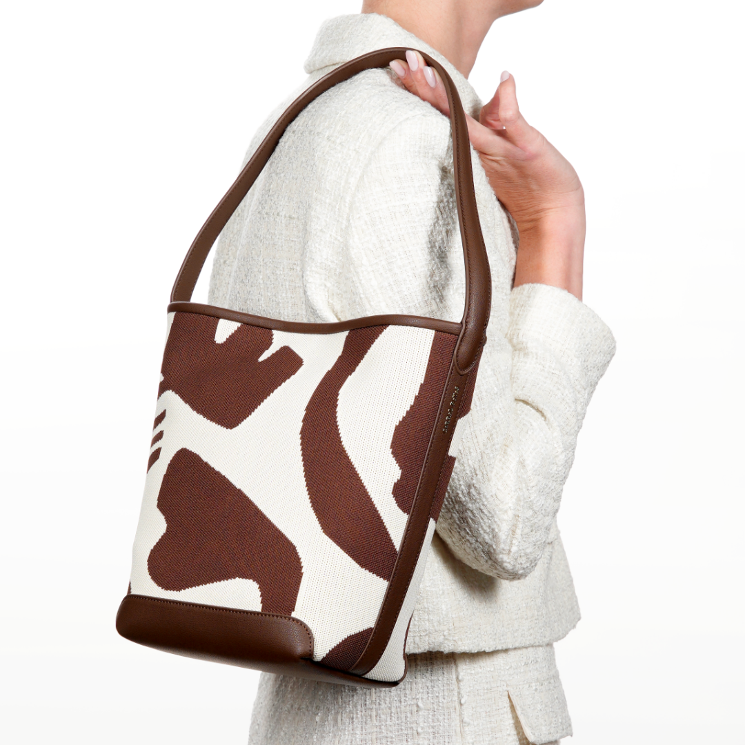 Medium Tote Bag - Lacuna - Brown