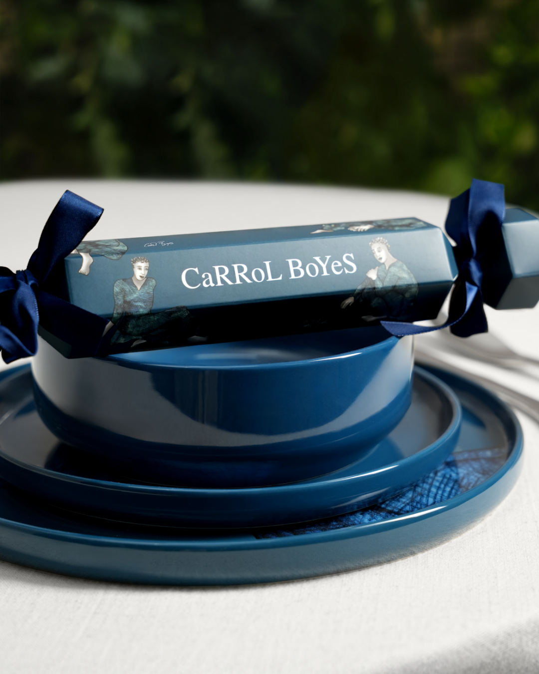 CRACKER GIFT SET - joyful indigo blues- blue