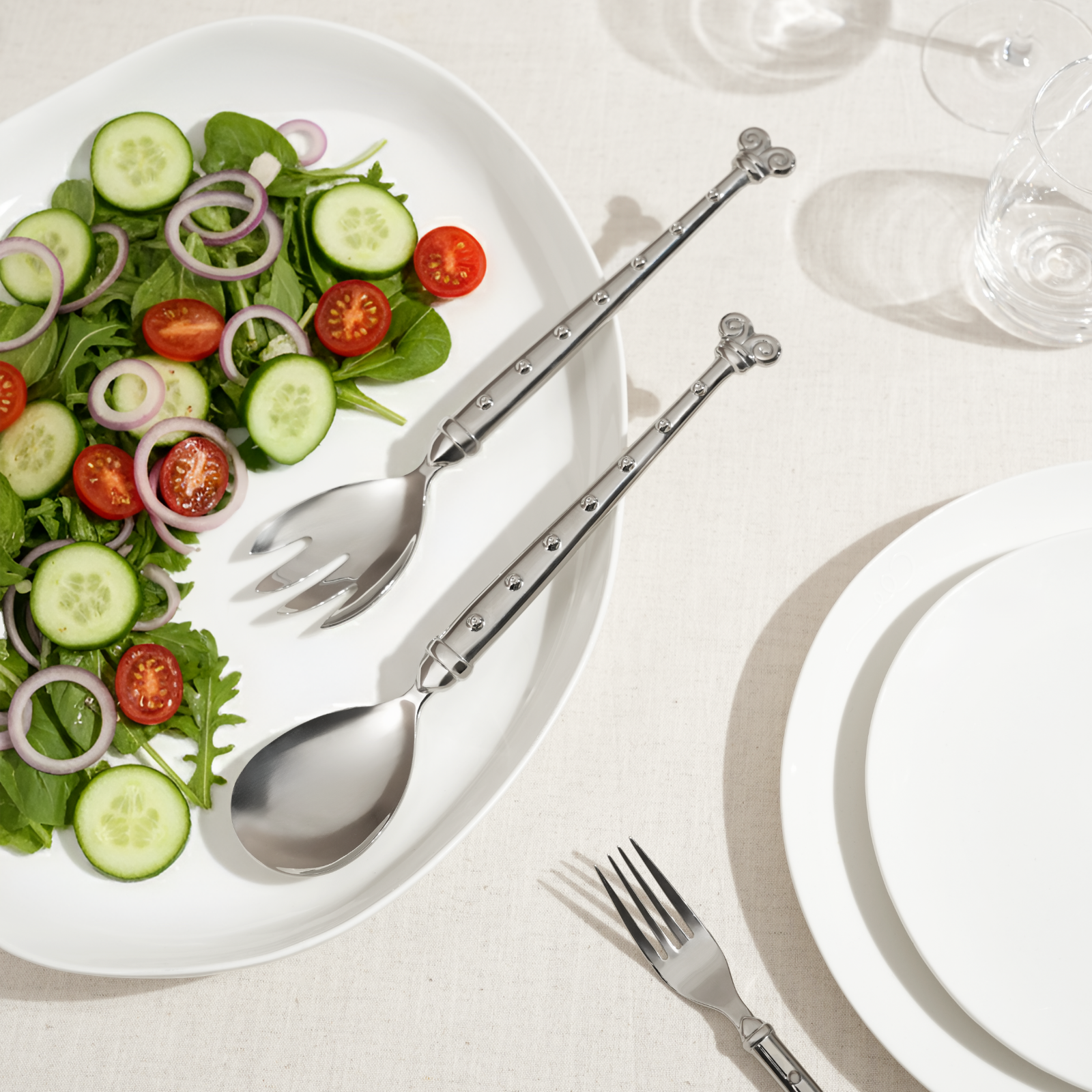 Salad Servers - Aries