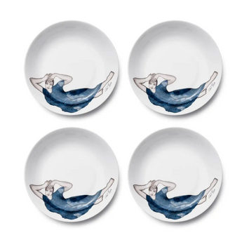 Cereal / Soup Bowl Set Of 4 - Graceful