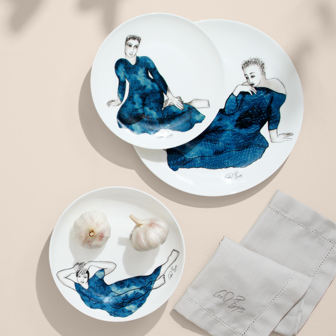 Cereal / Soup Bowl Set Of 4 - Graceful