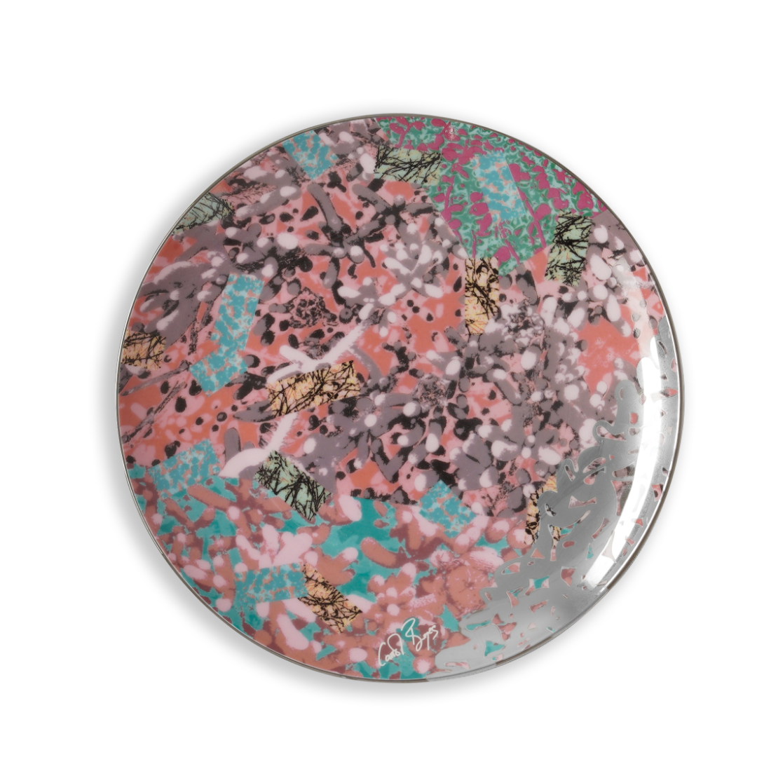 Side Plate Set Of 2 - Rosy