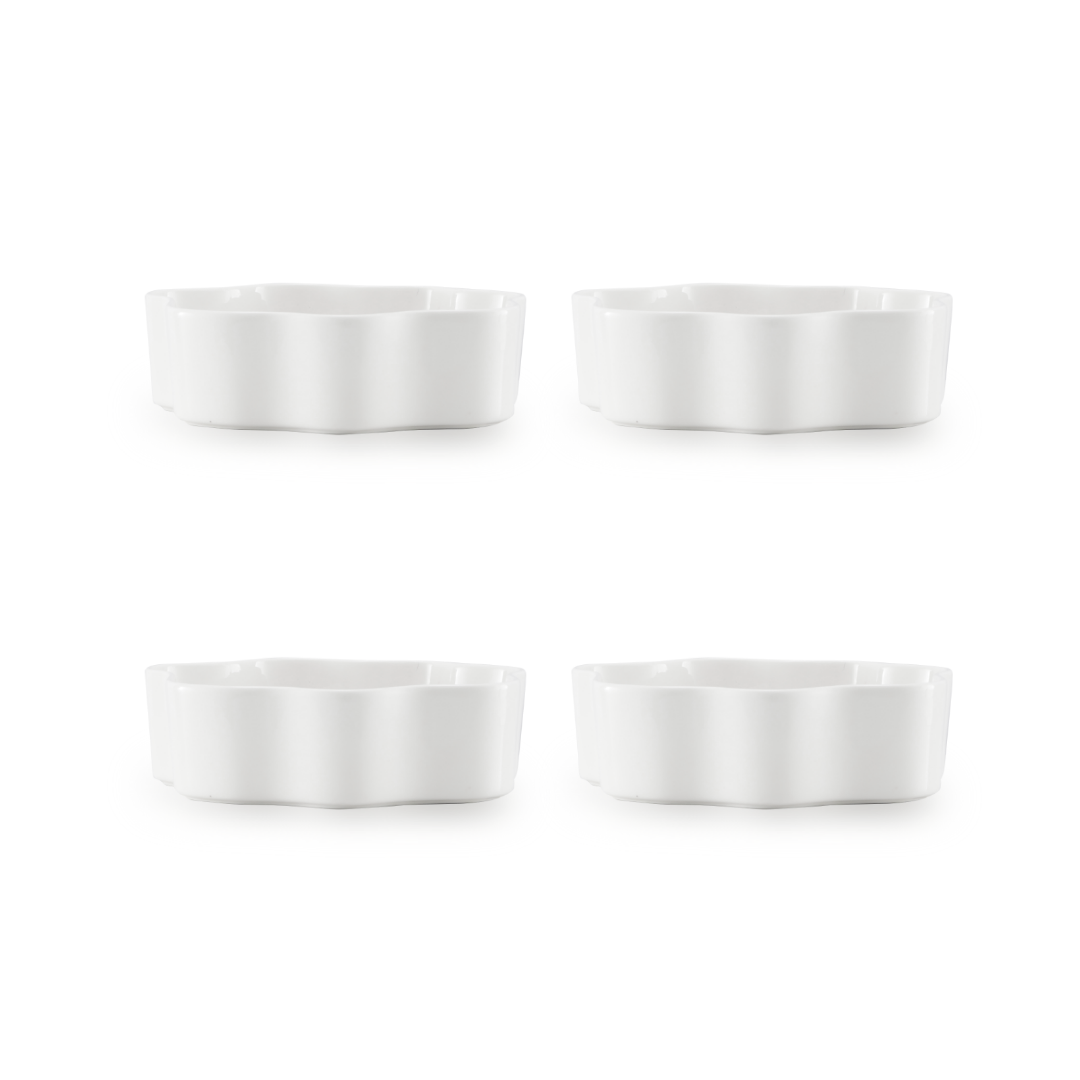 Bowl Set Of 4 - Wavy