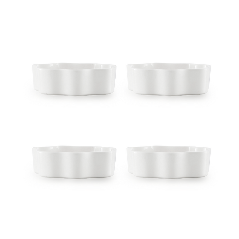 Bowl Set Of 4 - Wavy