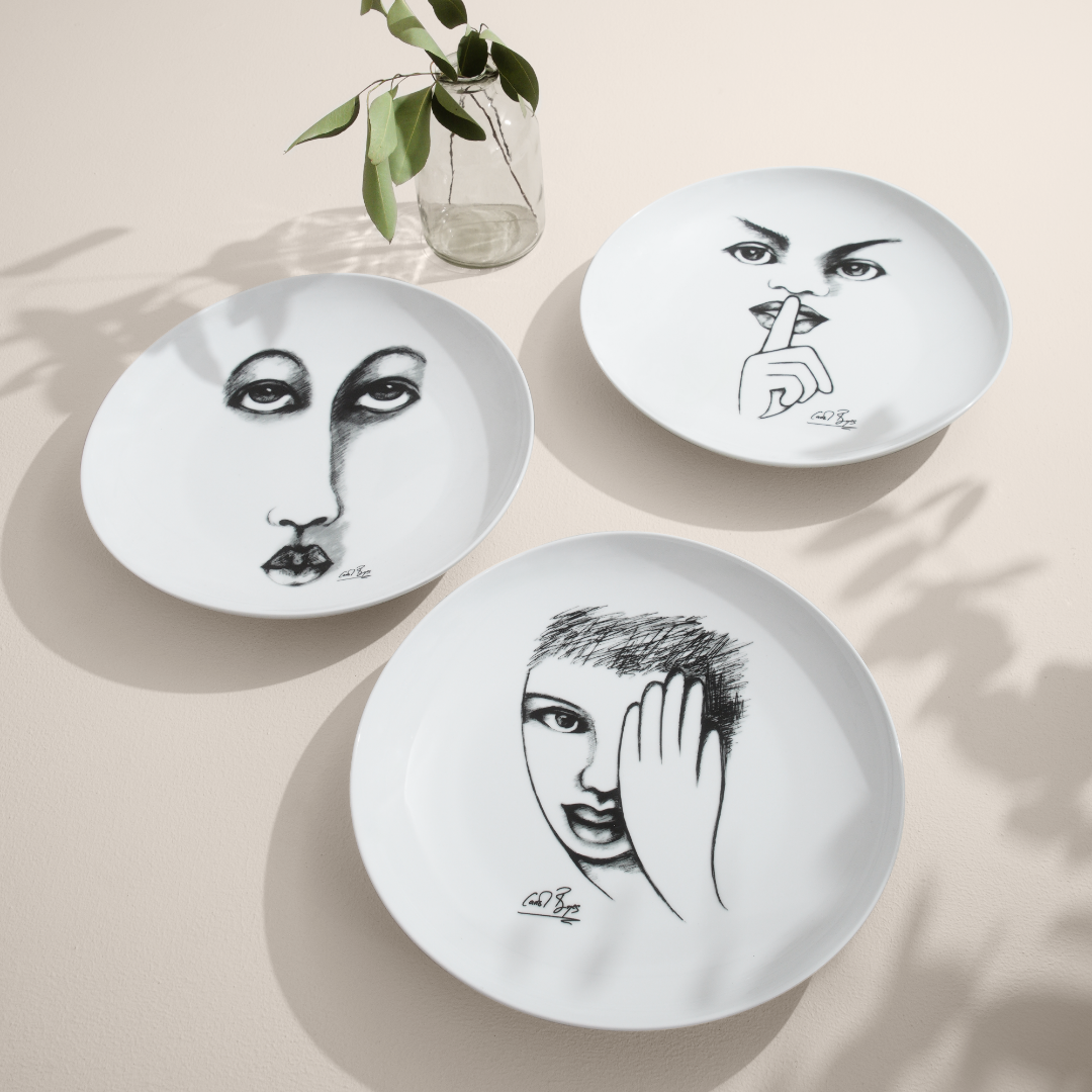 Dinner Plate Set Of 4 - Eye For Detail