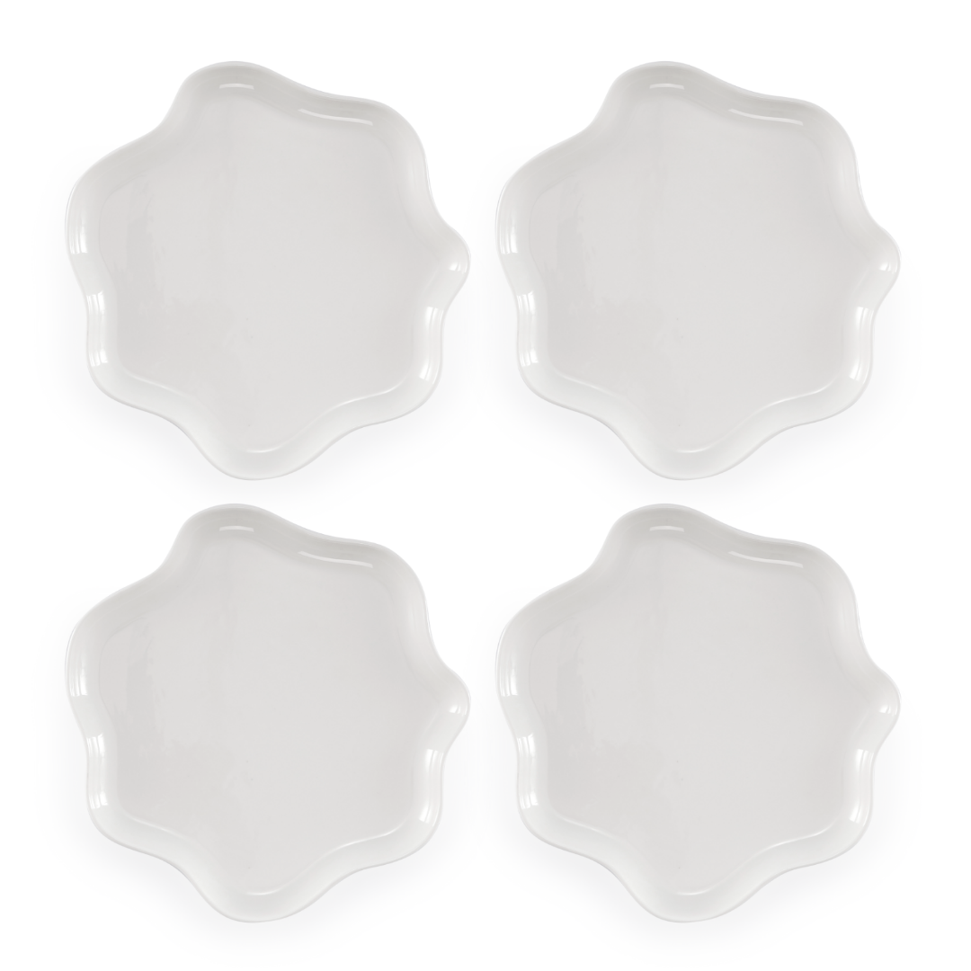 Dinner Plate Set Of 4 - Wavy