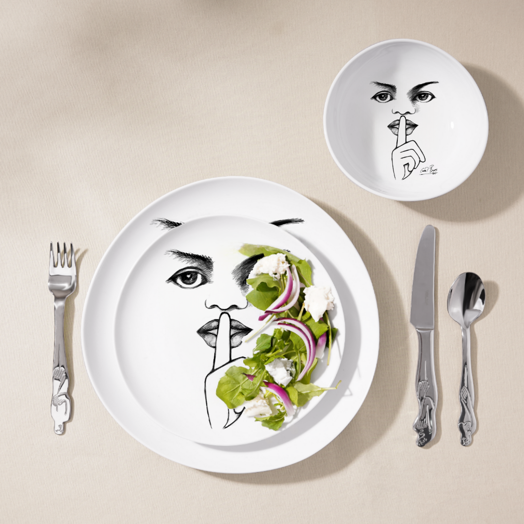 Side Plate Set Of 4 - It'S A Secret