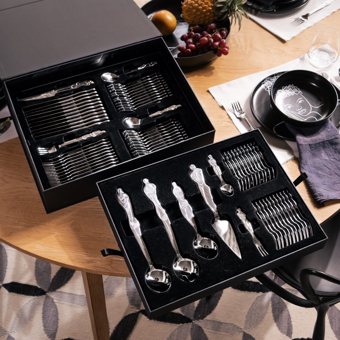 Cutlery Canteen 76Pc Set - Sketchbook