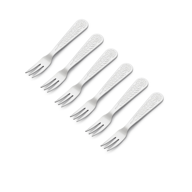 Cake Fork Set Of 6 - Aster
