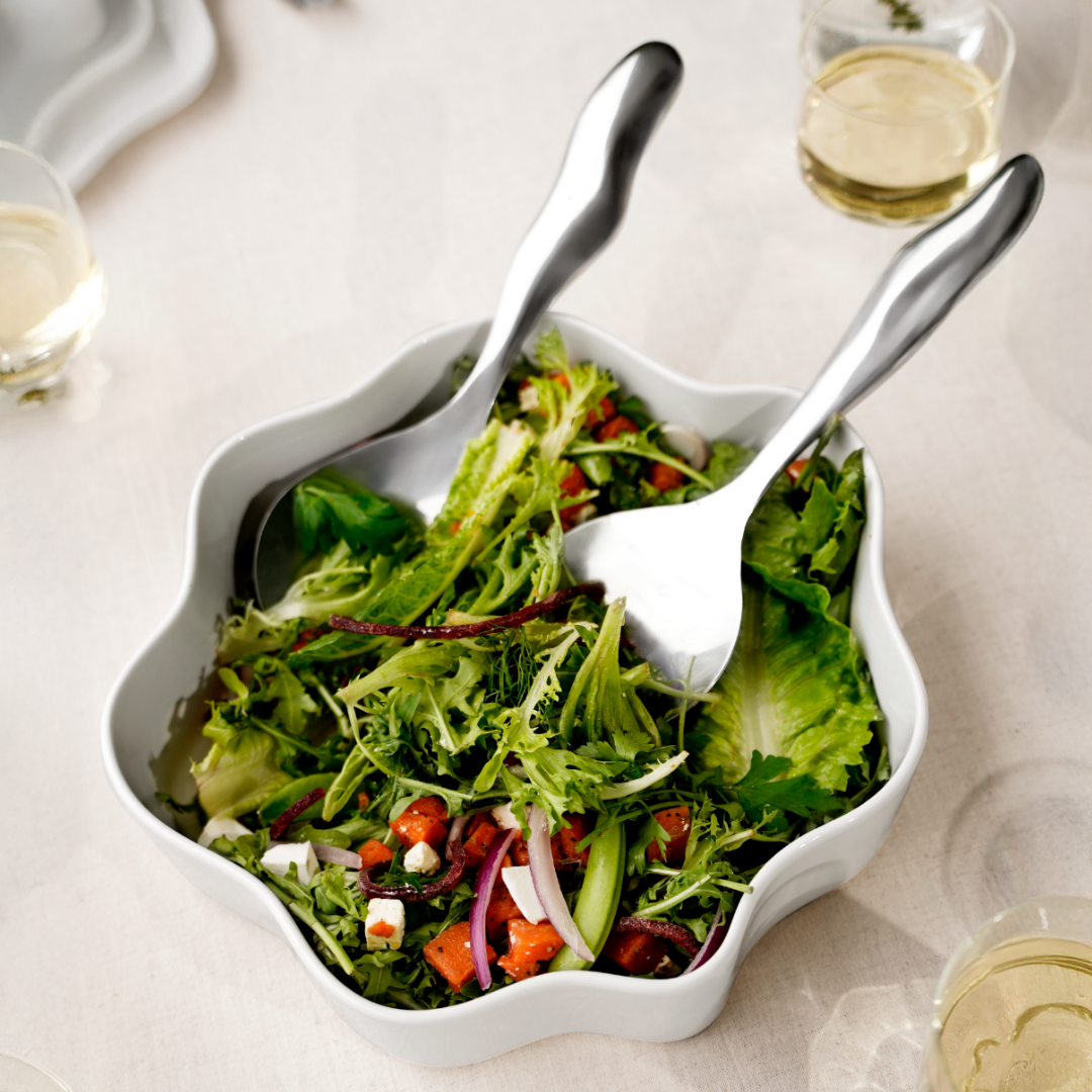Salad Servers - Liquid