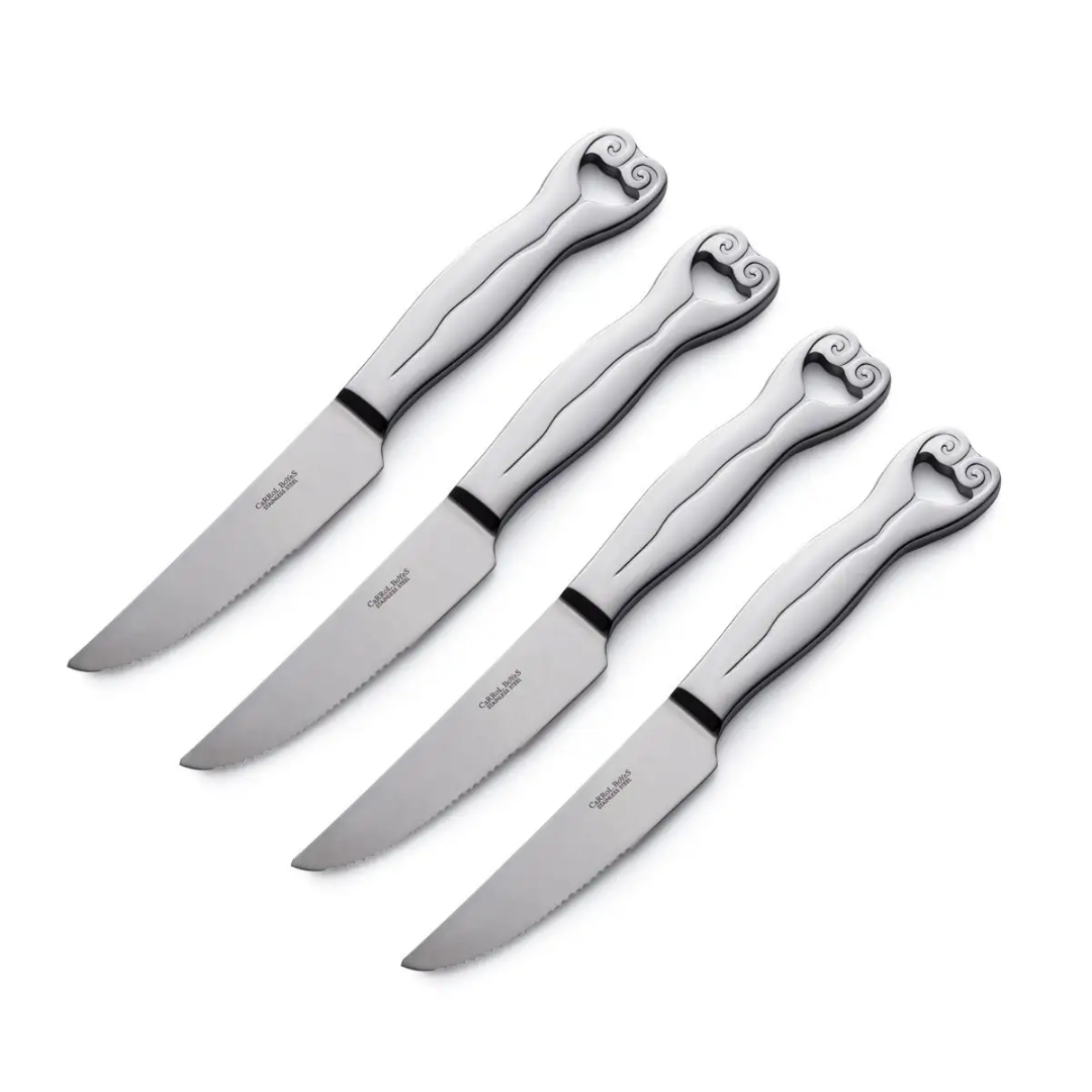 Steak Knife Set Of 4 - Hanging Wave