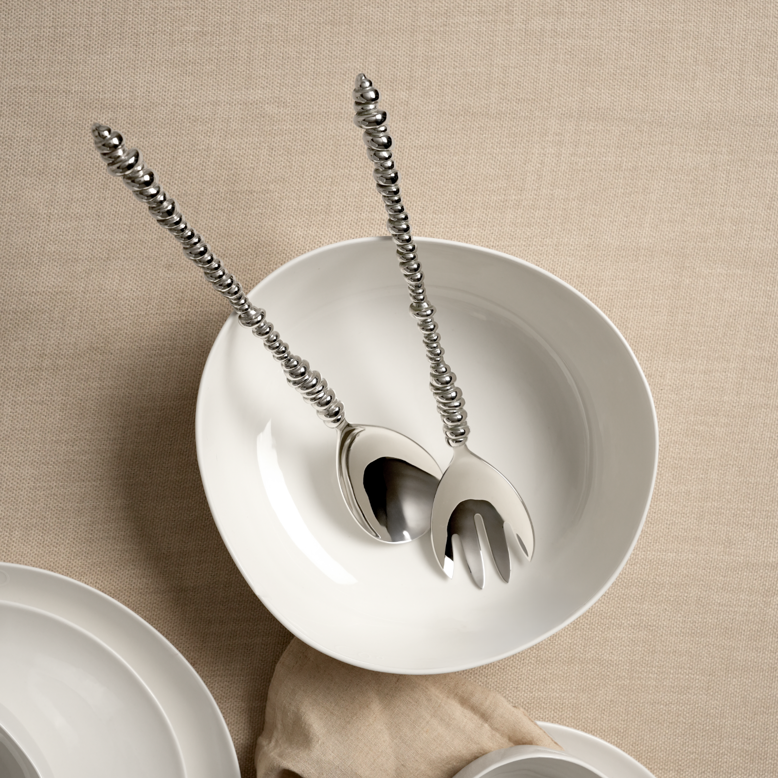 SALAD SERVERS - wound up