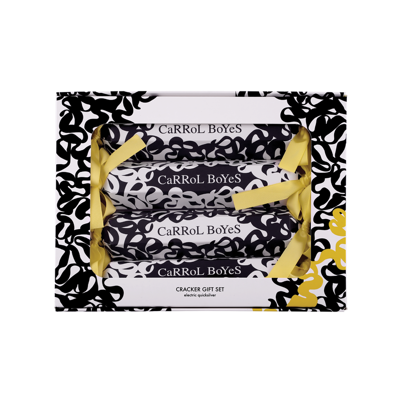 CRACKER GIFT SET - electric quicksilver - yellow