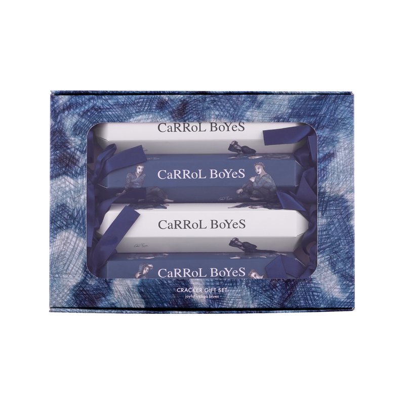 CRACKER GIFT SET - joyful indigo blues- blue – CaRRoL BoYeS