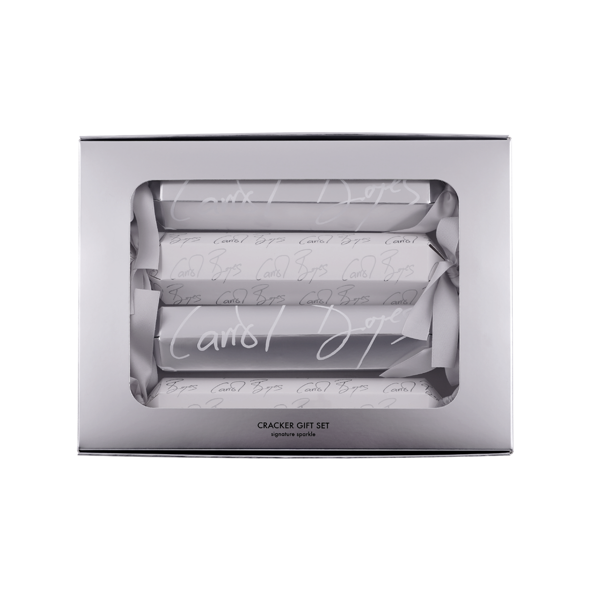 CRACKER GIFT SET - signature sparkle – grey