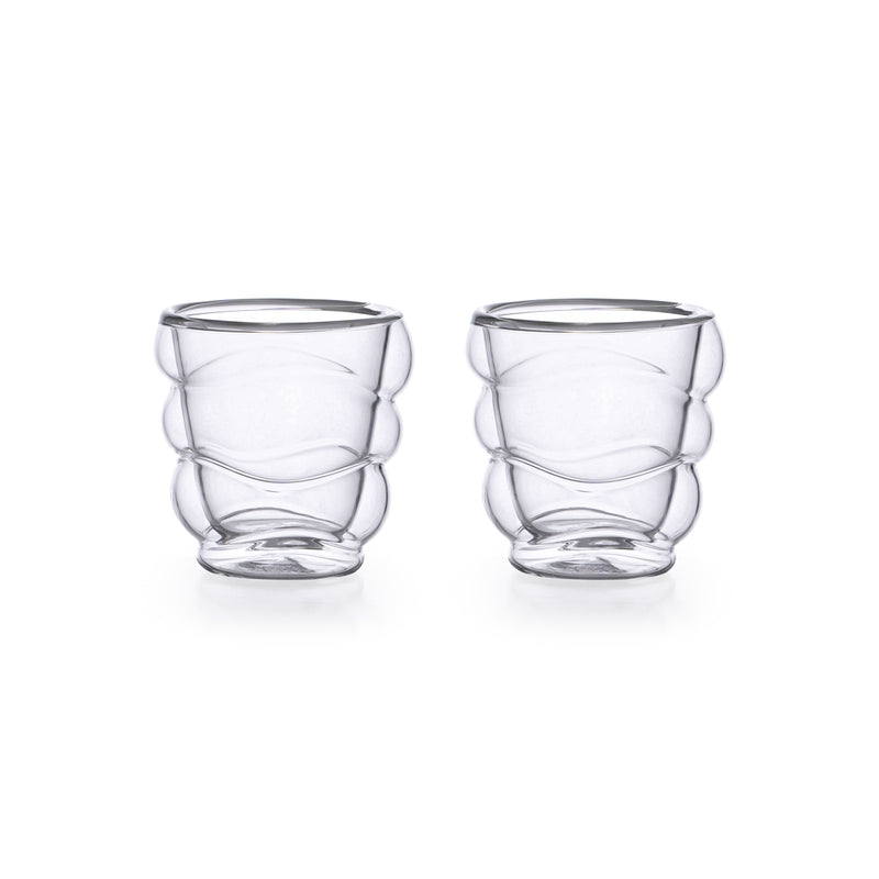 DOUBLE WALL ESPRESSO CUP SET - wound up
