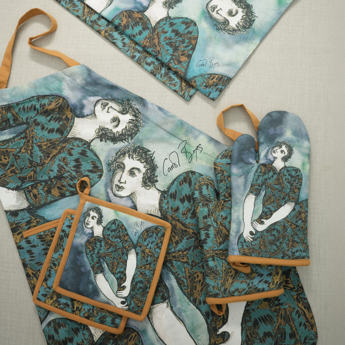 POT HOLDER SET OF 2 - flying high