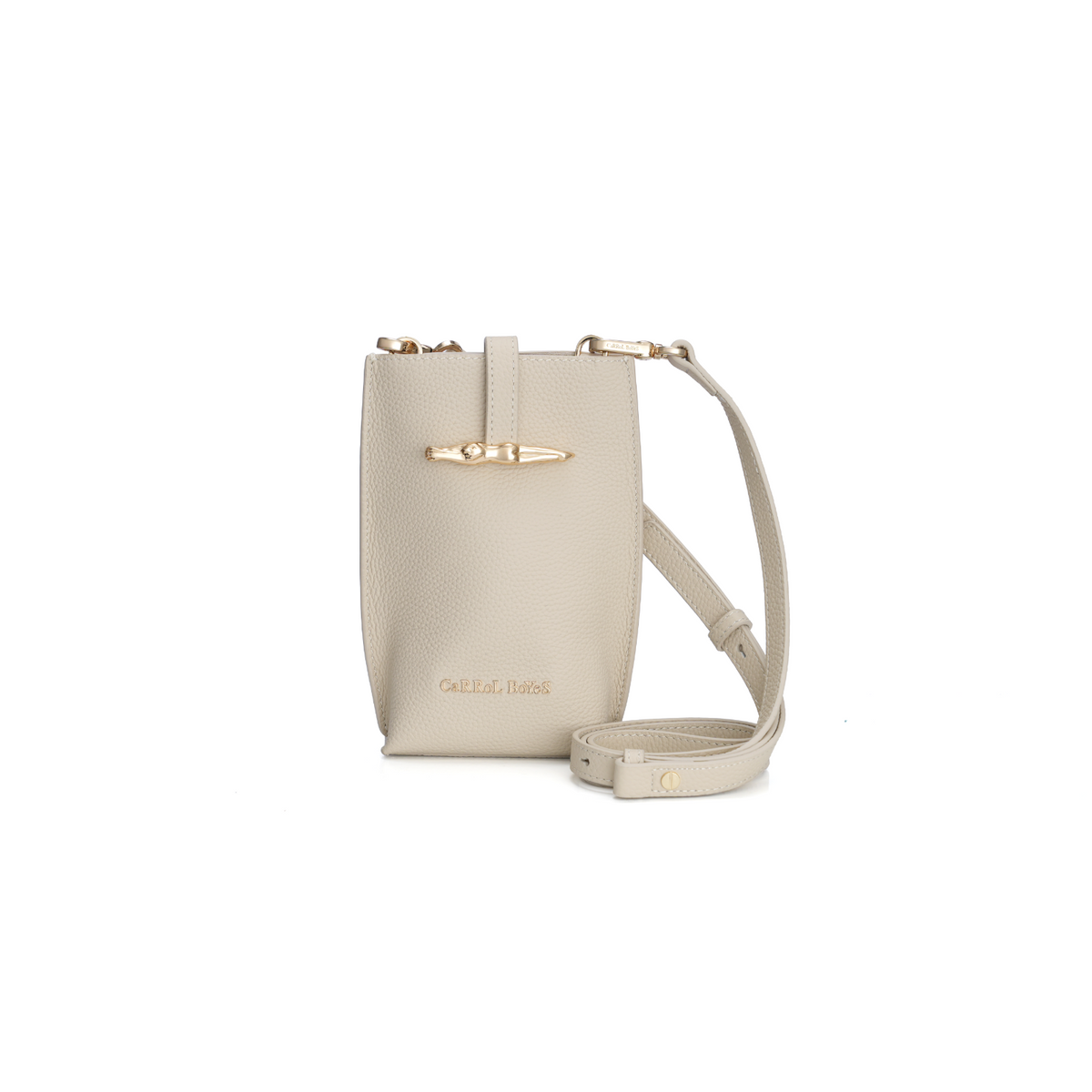 PHONE POUCH - diver - cream