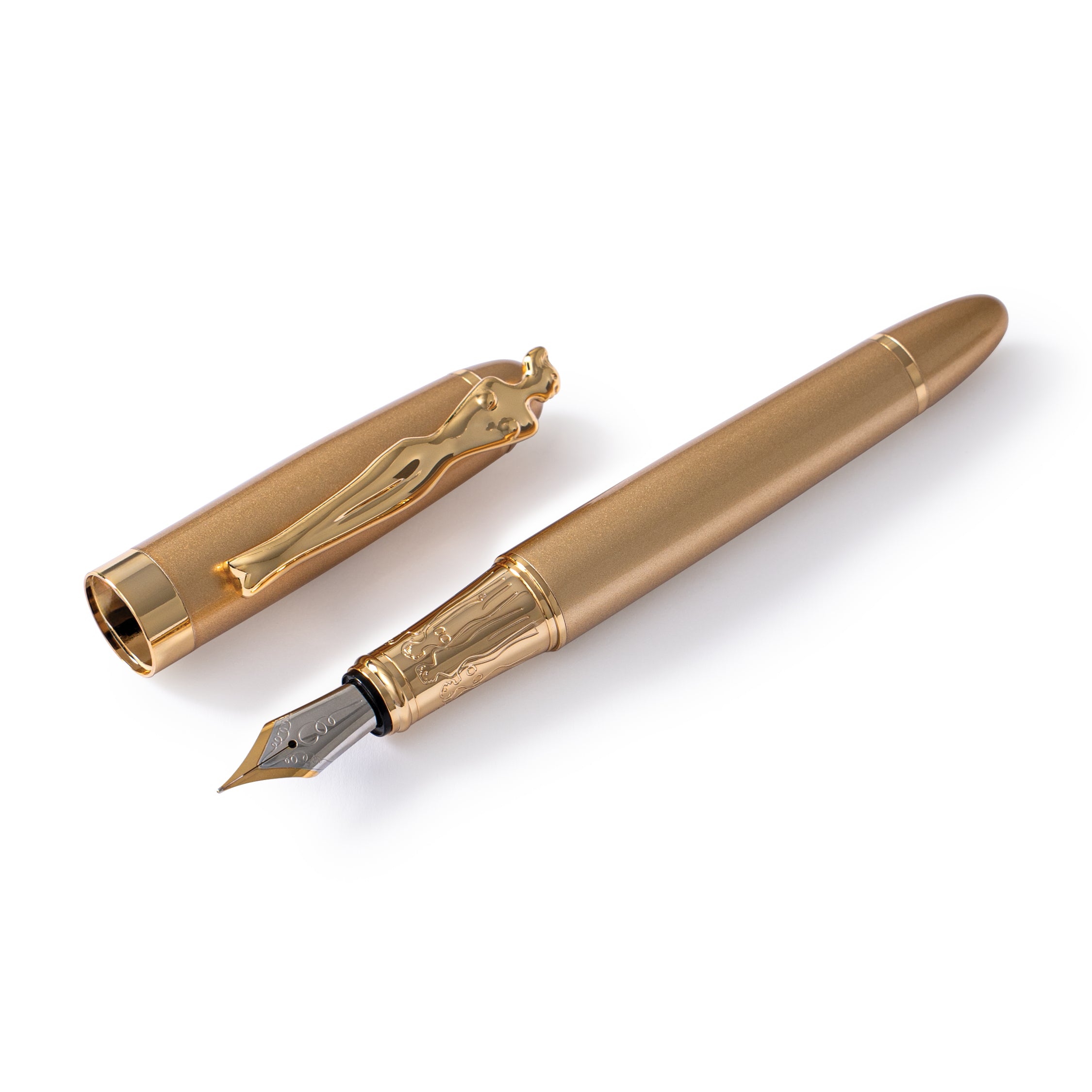 FOUNTAIN PEN - woman - gold - gold