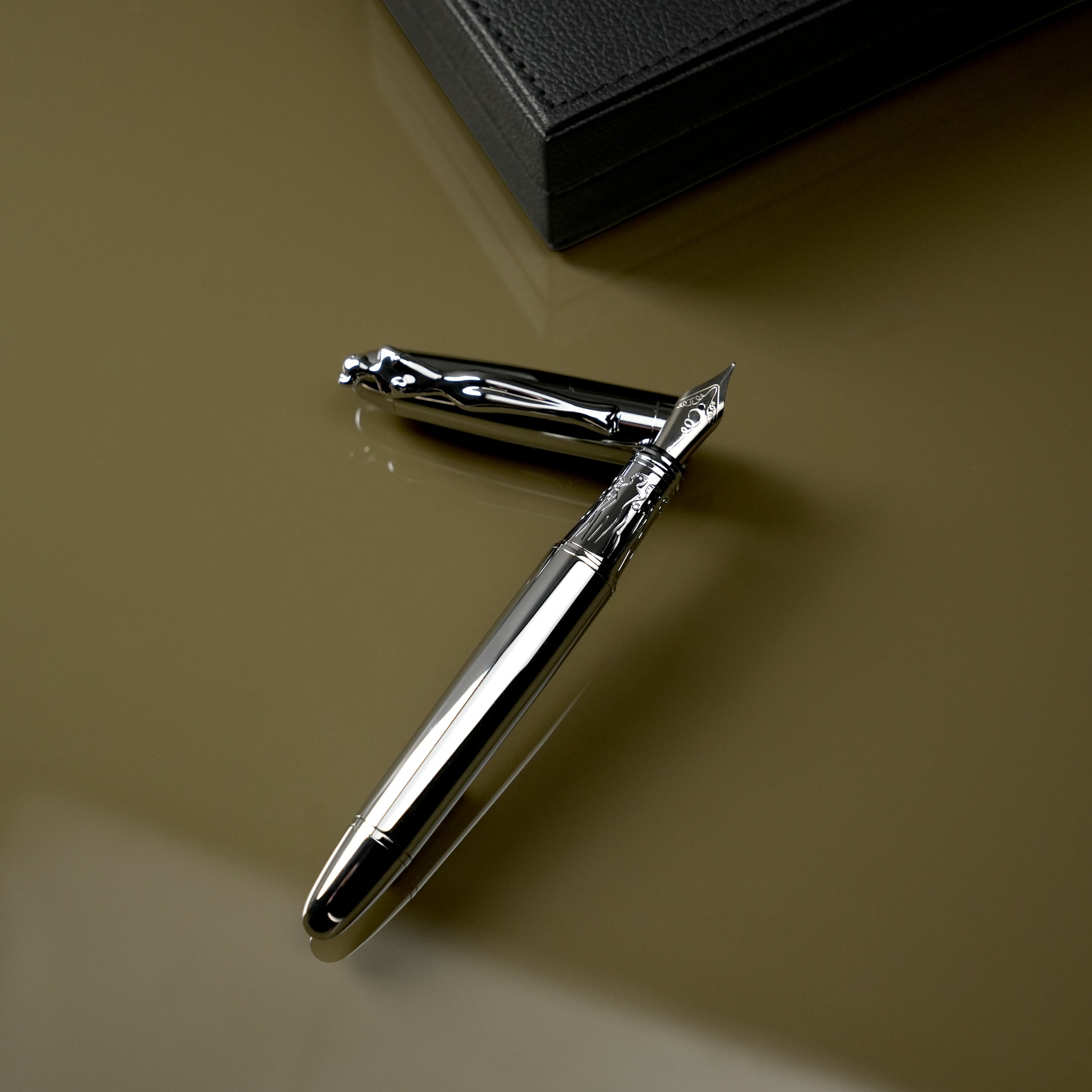 FOUNTAIN PEN - woman - silver - silver