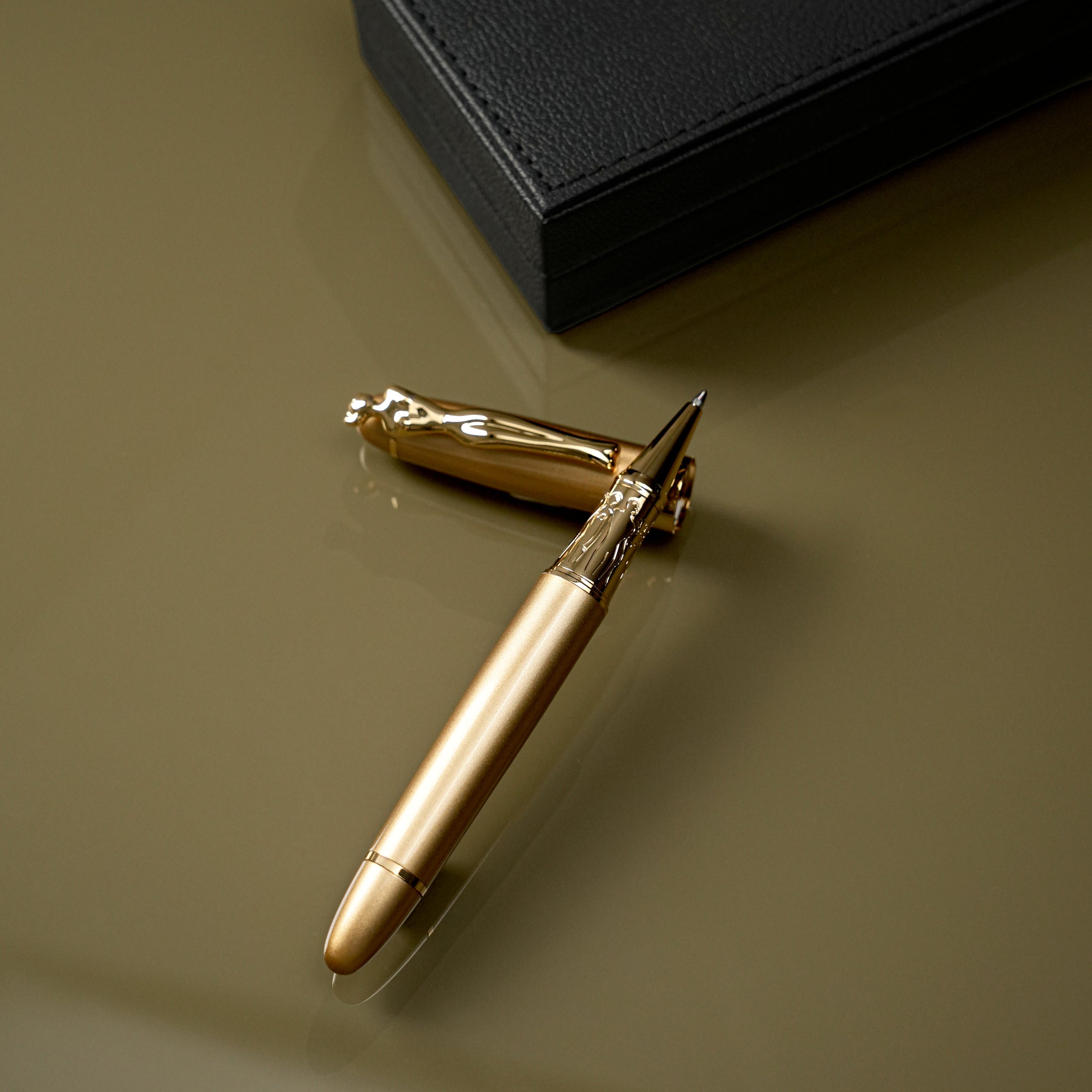 ROLLERBALL PEN - woman - gold - gold