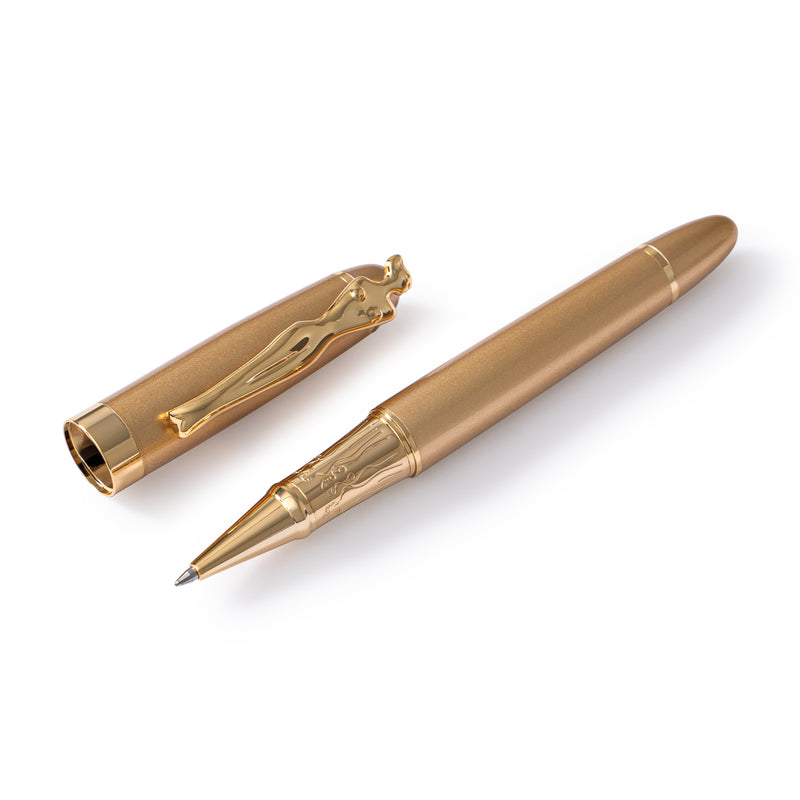 ROLLERBALL PEN - woman - gold - gold