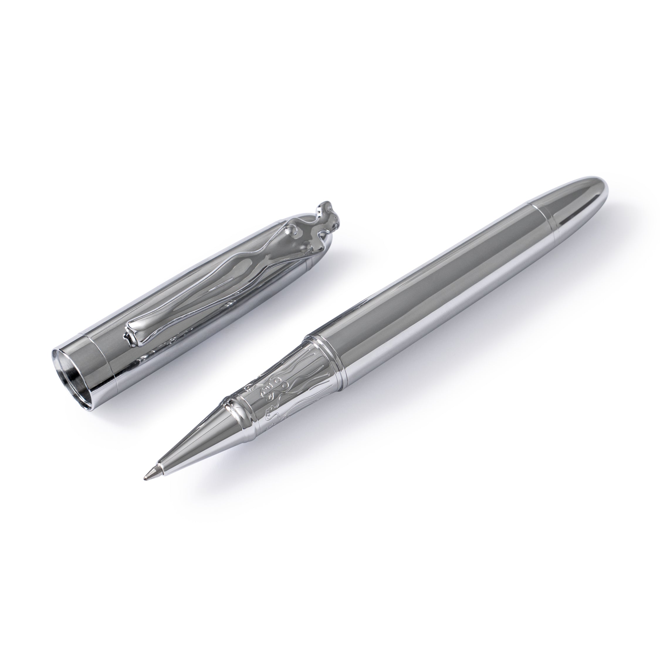 ROLLERBALL PEN - woman - silver - silver