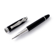 ROLLERBALL PEN - woman - silver - black