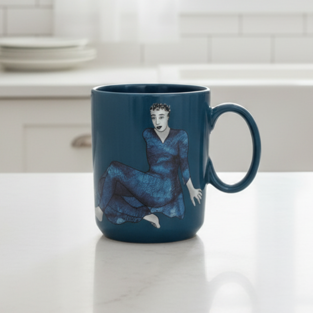 Mug Set Of 4 - Indigo Blues