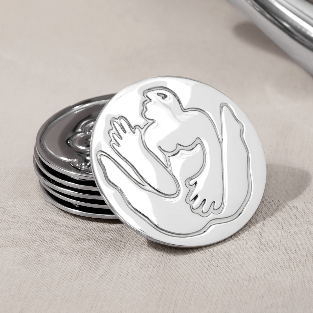 Coaster Set Of 6 - Figures