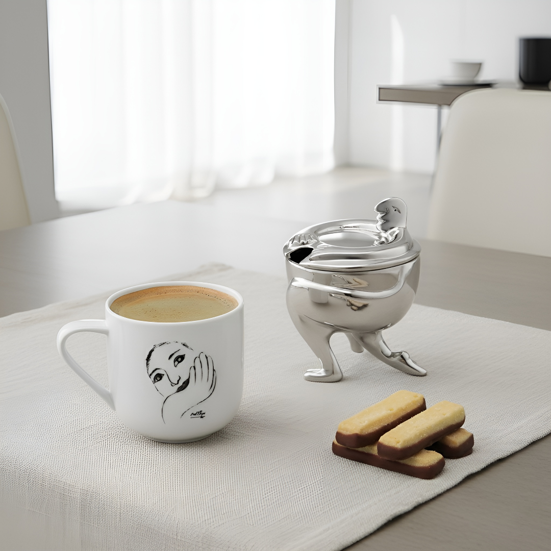 Sugar Bowl With Lid - Picasso