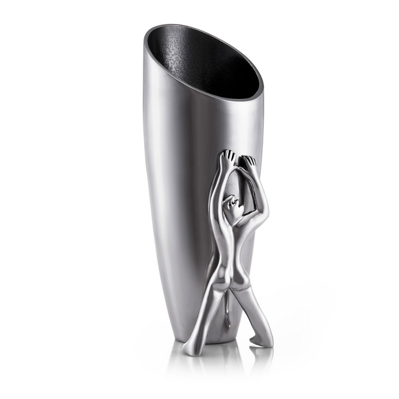Vase Large - Leaning Man