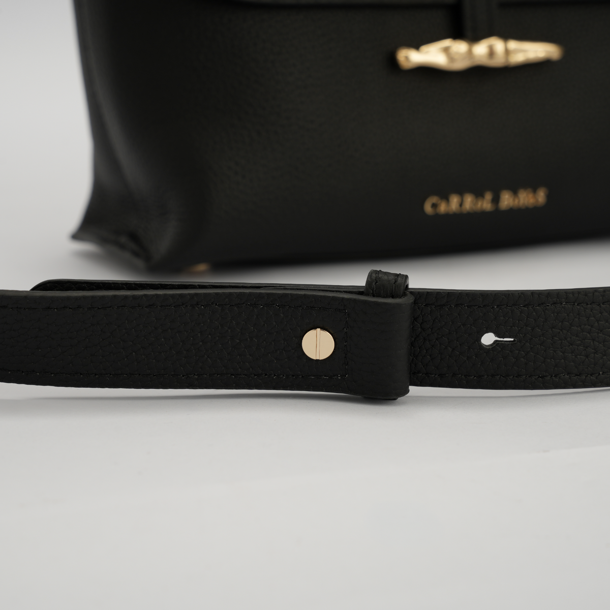 FLAP BAG - diver - black