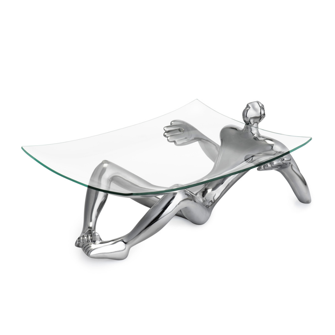 Glass Platter With Stand - On Show