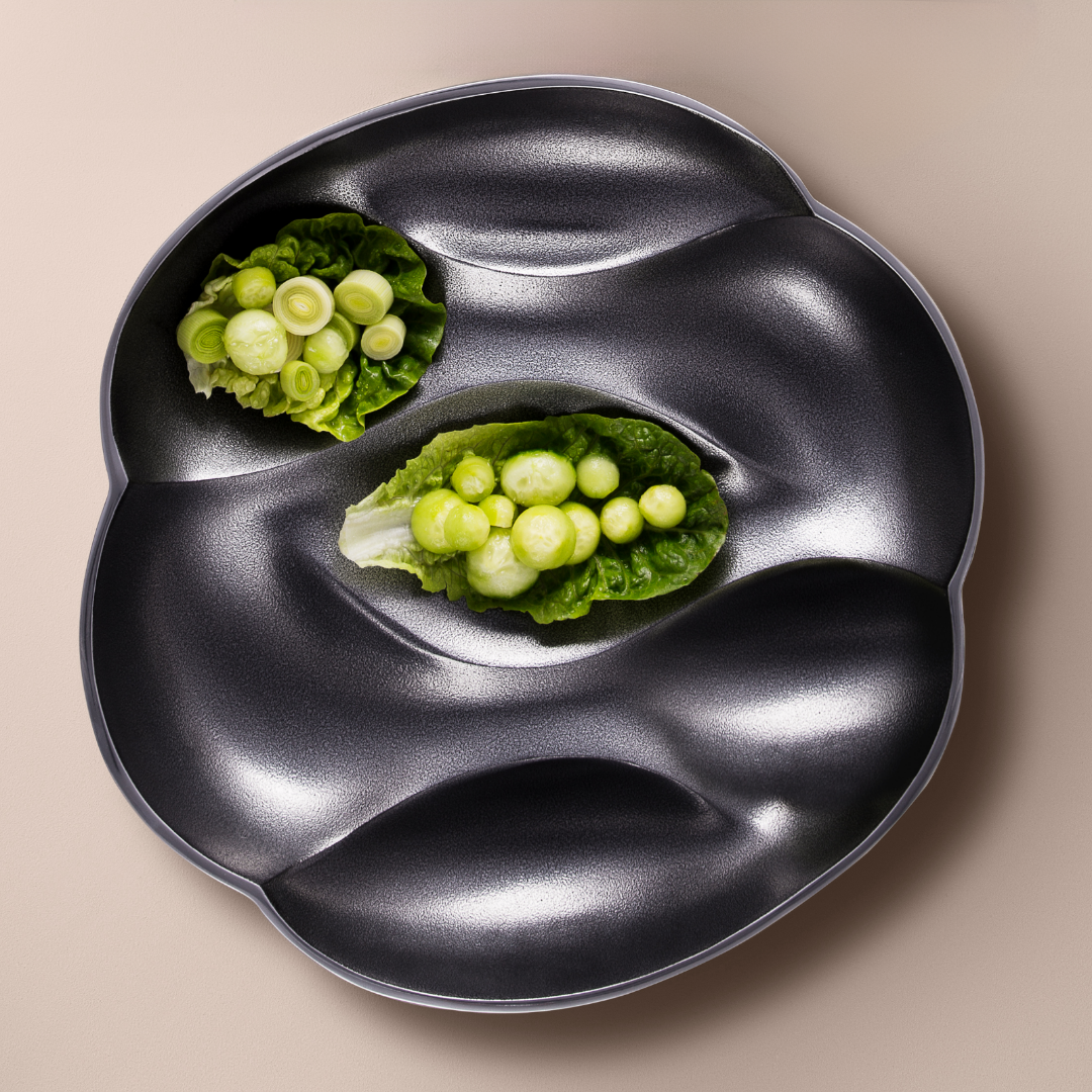 Salad Dish Large - Quicksilver